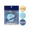 LMLTOP traje de borla de polvo flocado de tamaño grande y mediano borla para polvo suelto paquete individual gota de agua redondo borla para polvo de maquillaje SY237
