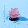 Paisagem em miniatura de comércio exterior transfronteiriço, pequeno coral que brilha no escuro, decoração de aquário oceânico, acessórios DIY, enfeites de garrafa ecológica