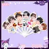 Nct Wish Hirose Ryo, Kamatani Riku, Wu Shiwen 30% de descuento Abanico Plegable Abanico Merchandising de Apoyo para Concierto