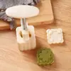 Nuevo Molde para Pastel de Luna Snowskin de Mitad de Otoño para Uso en Casa, Molde Creativo para Hornear Pastel de Frijol Mungo 3D con Estampado al por Mayor