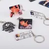 Llavero Colgante Accesorios Letras Portada de Álbum Creativa Mercancía para Fans de Celebridades Regalos Personalizados Regalos Pequeños