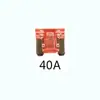 Fusível Automotivo Liga de Zinco Inserção 3A-40A Grande, Médio, Pequeno, Mini M2