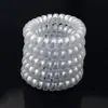 Set de 5 piezas nuevo pulsera grande banda para el pelo de línea telefónica banda para el pelo chica popular de Instagram corazón de niña banda para atar el pelo accesorios para el pelo al por mayor