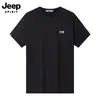 Camiseta de Manga Corta Bordada Jeep Spirit Jeep para Hombre Casual Deportiva de Verano Pullover Transpirable Antibacterial