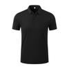 200g Verano Nuevo Hielo Color Puro Solapa Polo de Manga Corta Personalizado Catering Camarero Ropa de Trabajo Estampado con Logotipo