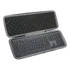 Bolsa grande para almacenamiento de teclado de 108 teclas, carcasa dura de EVA, estuche para teclado portátil, a prueba de polvo, caja de almacenamiento para teclado mecánico de 68/98 teclas