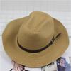 Chapéu de sol Chapéu dobrável de verão masculino Chapéu de sol moderno masculino Chapéu de cowboy Chapéu de palha de abas grandes Chapéu protetor solar masculino ao ar livre Chapéu