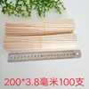 Varios modelos color palo de madera redondo palo de madera redondo color primario material para hacer juguetes hechos a mano diy palo de contar