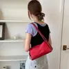 Bolso de axila ins minimalista estilo coreano para mujer, nuevo bolso cuadrado pequeño de cuero suave de moda 2026, bolso cruzado para la ciudad