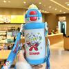 Termo Ultraman para Niños Niños que Van a la Escuela Especial Grado Alimentario para Bebés Acero Inoxidable 316 Estudiante de Primaria Tetera Taza con Popote