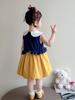 Estilo Coreano Muñeca de Celebridad de Internet para Niñas Cuello de Muñeca Vestido Blancanieves Verano 2026 Nuevo Modelo Atuendo de Presentación para el Día del Niño Ropa Infantil de Moda