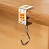 Gancho para Mochila Escolar para Pupitres de Estudiante, Herramienta para Colgar Bolsas Lateralmente, Gancho Ajustable sin Taladro para Colgar Bolsas en el Borde Específico del Pupitre