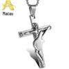Moda europeia e americana Cruz pingente de aço inoxidável personalidade tendência hip hop guitarra titânio pingente de aço jóias HC169