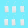 Etiqueta de Papel Kraft con Cordón Elástico Etiqueta de Precio en Blanco Etiqueta Colgante Hecha a Mano Cordón para Joyería Etiqueta de Precio para Joyería X33