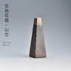 Jarrón de Cerámica Adornos de Escritorio, Floreros Retro, Arreglos Florales Grandes Zen, Accesorios para el Hogar, Arreglos Florales Zen, Estilo Chino Mini