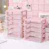 Nueva caja organizadora de escritorio, diseño multicapa extraíble para guardar papelería, cosméticos y otros artículos diversos