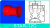 Accesorios para Brazo Robótico Ventosa Roja de Cabeza Grande de 3 Capas STAR-12C/15C/20C/25C/30C/40C/50C