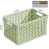 Almacenamiento Varios Cesta de Almacenamiento Grande Cesta de Almacenamiento para Escritorio Cesta de Almacenamiento para Snacks Caja de Almacenamiento Caja de Almacenamiento para Juguetes Cesta de Almacenamiento de Plástico
