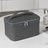 Bolsa de Almacenamiento Portátil para Viajes de Gran Capacidad de Tela Oxford Impermeable Bolso para Artículos de Tocador Bolso Cosmético Simple Moderno
