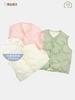 Chaleco de Bebé Primavera Engrosado Cálido Chaleco Clase A Acolchado de Algodón Estilo Otoño Ropa Exterior de Forro Polar para Niños Pequeños y Niños Pequeños