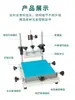 Mesa de Serigrafía, Máquina de Serigrafía Pequeña, Máquina de Serigrafía Semiautomática, Mesa de Impresión Manual, Pinza para Placa de Pantalla de Tinta de Pasta de Soldadura Manual