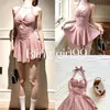 Nuevo Traje de Baño de una Pieza para Mujer 2026, Sexy y Hermoso, Conservador, que Oculta el Vientre, Adelgazante, de Cuello Halter, Adecuado para Aguas Termales y Vacaciones