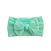 Diadema para Bebé Suave Elástica de Nylon con Moño Diadema para Cabello para Recién Nacido Bebé Niña Pequeña Linda Aro para el Cabello