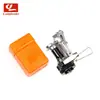 Cabezal de mini estufa exterior transfronterizo cabezal de estufa de tanque de gas plano cabezal de estufa de antílope especial para camping portátil con encendido automático Cuatro Esquinas