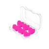 Paquete de 6 Tapones para los Oídos de Silicona Redondos de Barro para Dormir de Niños, A Prueba de Ruido y Reductores de Ruido, Impermeables para Nadar, Tapones para los Oídos de Silicona de Barro en Caja