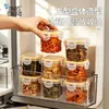 BNBS Caixas de armazenamento para geladeira para picles e acompanhamentos, recipiente selado de grau alimentício para conservação de frescor para picles e kimchi
