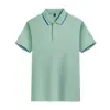 Camisa Polo de Manga Corta con Cuello de Piqué de 190g, 32 Piezas, Soporta Logotipo Impreso, Publicidad, Camisa Casual Cultural Unisex