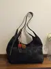 Bolso tote vintage de gamuza estilo coreano para mujer, bolso de hombro de nuevo diseño de nicho a la moda, bolso cruzado de gran capacidad para el día a día