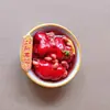 Nuevas pegatinas de resina para nevera de juego de comida, pegatinas magnéticas de maní gourmet y manitas de cerdo, pegatinas de decoración para el hogar, ventas directas de fábrica