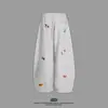 Jiuan / Dachshund Americano Bordado Scimitar Pantalones de Chándal para Hombre y Mujer Hiphop High Street Holgados de Pierna Ancha Pantalones Deportivos