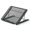 Suporte de metal para laptop em malha oca dobrável para mesa e tablet com suporte térmico de ferro atacado