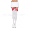 Medias de Halloween para Adultos Lazo Accesorios de Disfraz Navideño Mascarada Cosplay Transfronterizo