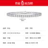 Pulsera de Tenis de Moissanita de Plata S925 para Mujer Nueva Pulsera para Hombre y Mujer Plateada Chapada en Oro de Venta Caliente Transfronteriza en Stock