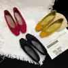 Altura Interior Cuadrado Cabeza Rojo Francés Zapatos con Lazo Zapatos de Mujer 2025 Nuevo Primavera Versátiles Zapatos Mary Jane para Mujer
