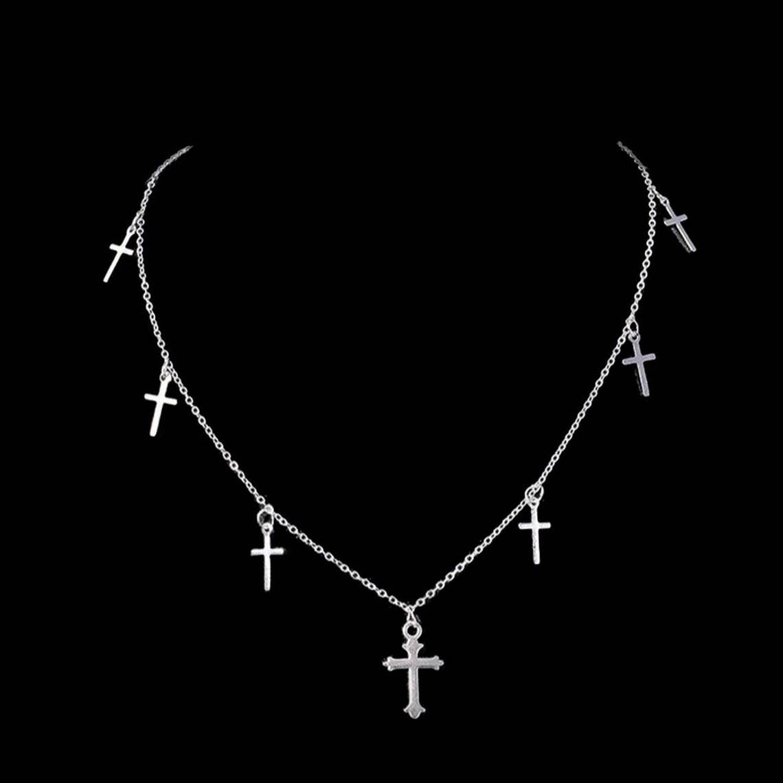 AQ-2342-银色项链