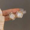 Pendientes largos con borlas y lazo francés para mujer, elegantes y de alta gama, de estilo frío, con forma de aguja de plata S925.