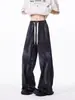 2026 Verão Novo Estilo Americano Tie-Dye Calça Casual Street Solta Reta Secagem Rápida Toque Fresco Calça Longa para Homens