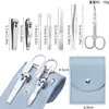 Conjunto de Cortadores de Unha Transfronteiriço Cortador de Unha Doméstico Ferramentas de Beleza para Manicure Cortador de Unha de Aço Carbono Conjunto Completo de Cortadores de Unha
