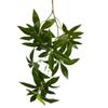 Simulación tacto de hoja rica planta verde boda decoración del hogar decoración de sala de estar madera borracha de caballo paisajismo exterior mayoreo comercio exterior
