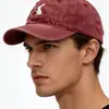 Chapéu Novo Estilo Transfronteiriço com Coelho Bordado, Boné de Baseball Lavado, Unissex