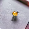 Anillo de Calcedonia Natural con un Cabujón Grande, Comparable a Anillos de Jade, Ágata y Piedras Preciosas, Nueva Joyería Minimalista Incrustada Estilo Chino