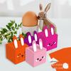KZ012 Amazon Pascua Color Conejo Cola Arriba Orejas Galletas Bocadillos Regalo Caja de Papel Estéreo