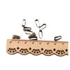 Fecho Pingente de Joias DIY Conector Fivela de Colar Fecho em Forma de Melão Clipe Acessórios de Joias para Cordão de Couro com Miçangas DIY