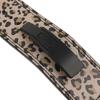 Cinturón de Belleza Fitness para Mujer con Estampado de Leopardo para Sentadilla Peso Muerto Entrenamiento de Empuje Brillante Protectores de Cinturón Fibra Superior Hebilla Rápida Cinturón Sello de Cintura