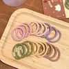Lindo Set de Gomas para el Cabello Dopamina de Alta Elasticidad para Niños Bebé Bandas de Goma Pequeñas Coletas Trenzas Gomas Versátiles Accesorios para el Cabello