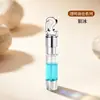Lámpara de aceite mini transparente con diseño creativo, collar colgante portátil de regalo, abridor de botellas mini